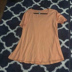 Orange Flowing T-Shirt